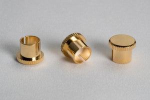 2pcs Protective Cover Gilded Covers Dust Cap Shielded Anti-oxidation