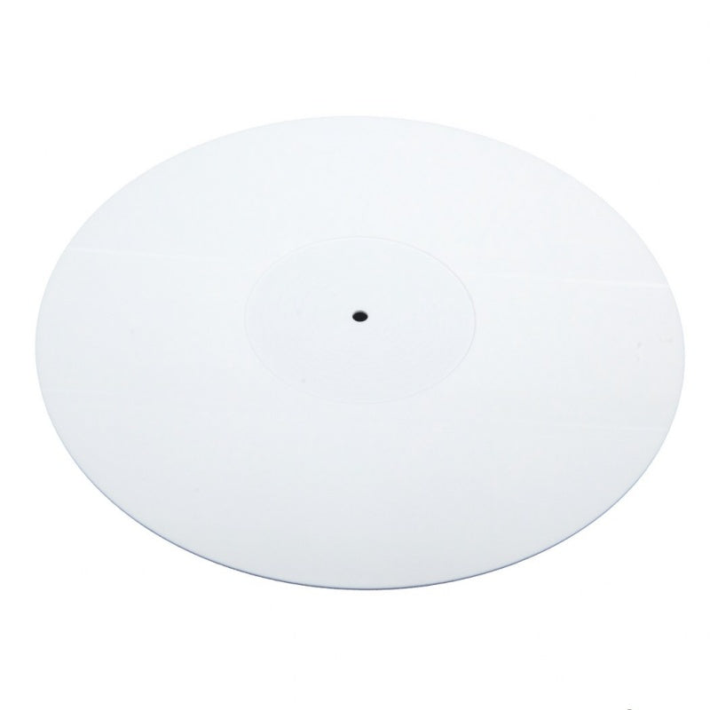 White Perspex (Acrylic) Turntable Mat