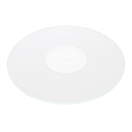 Crystal Glass Turntable Platter Mat