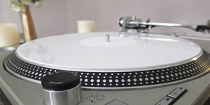 White Perspex (Acrylic) Turntable Mat
