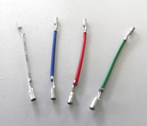 AS-1 Cartridge Headshell Leads (OFC Silver Plated)