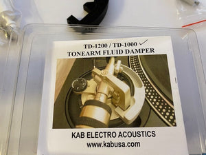 KAB TD-1200 Tonearm Fluid Damper For Technics SL1200/1210 MK2, 3,5 & M5G*